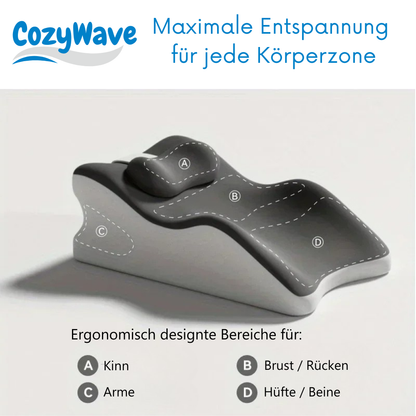 ✨ CozyWave Memory Foam Multifunktionskissen