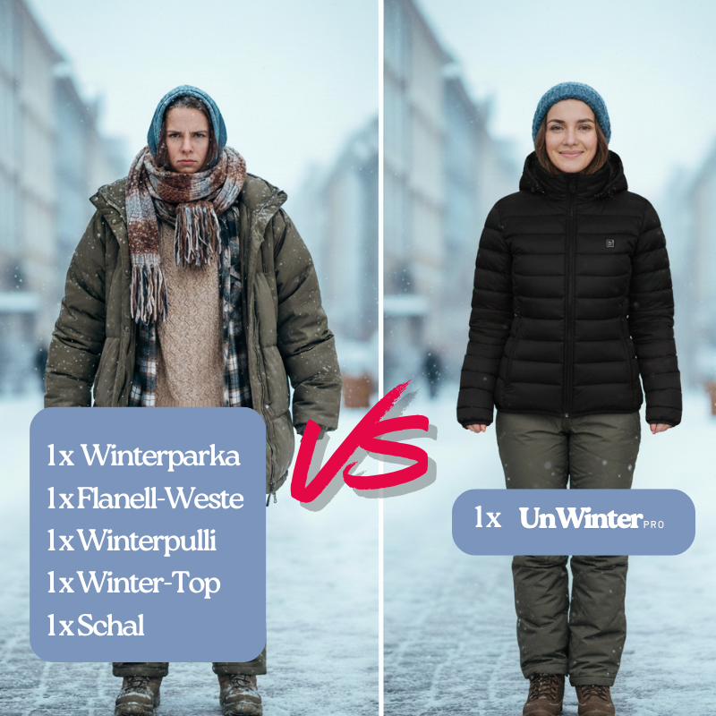 UnWinter Pro - selbstwärmende Winterjacke