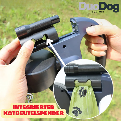 DuoDog Comfort - Die verhedderungsfreie Leine für 2 Hunde